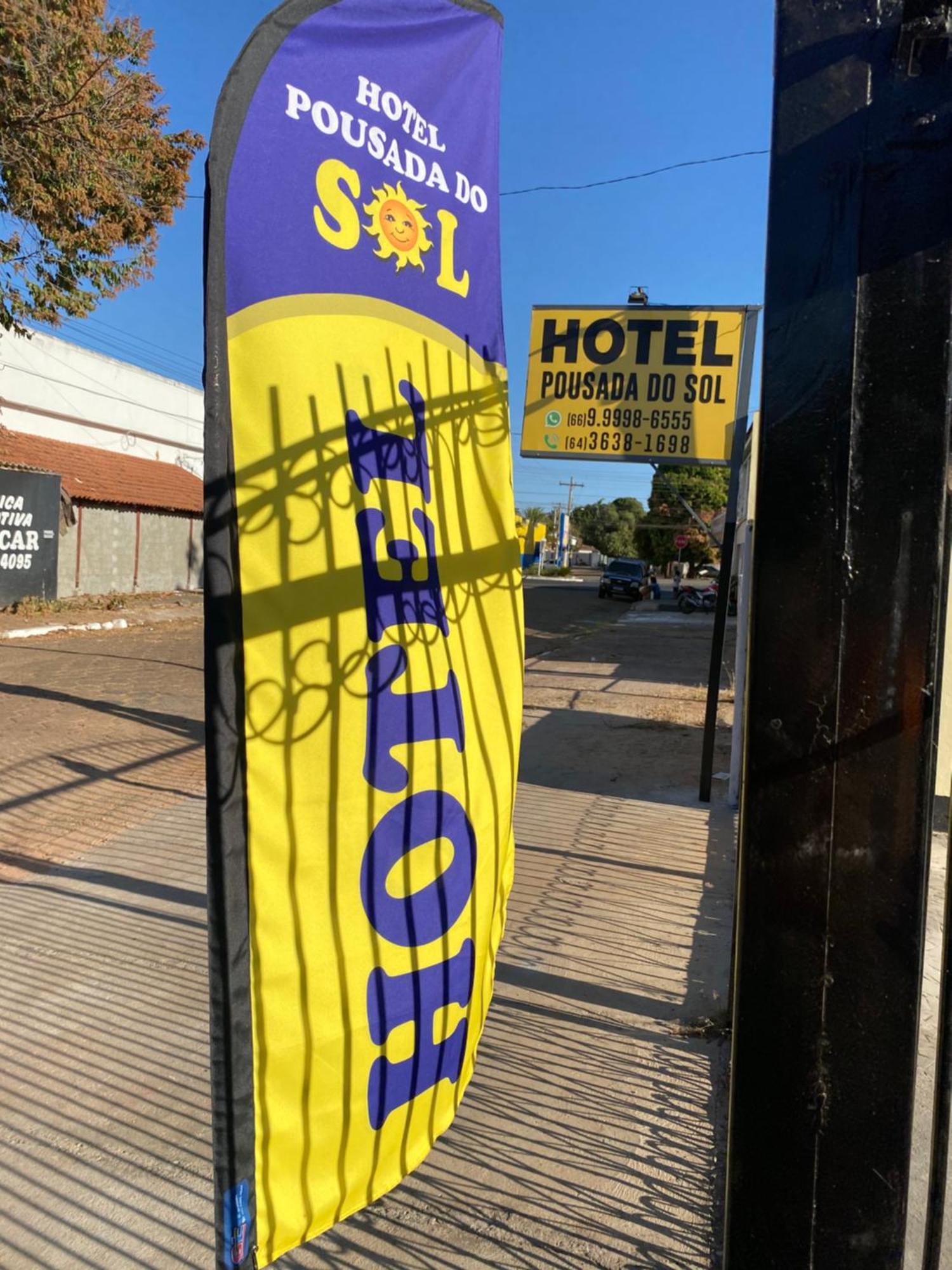 Hotel Pousada Do Sol II Aragarcas المظهر الخارجي الصورة